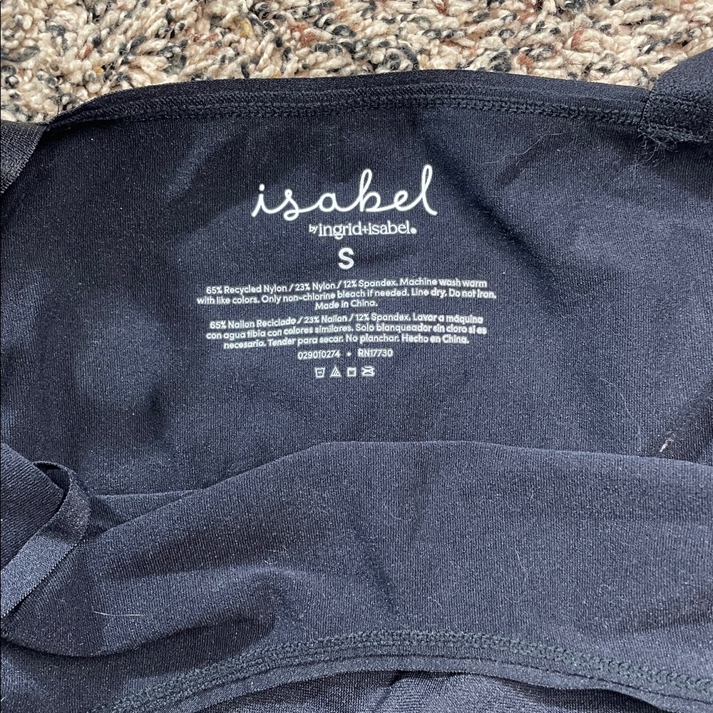 π Isabel Maternity Soft Women's Black Camisole Nursing Tank Sz S | NWT - Picture 3 of 7